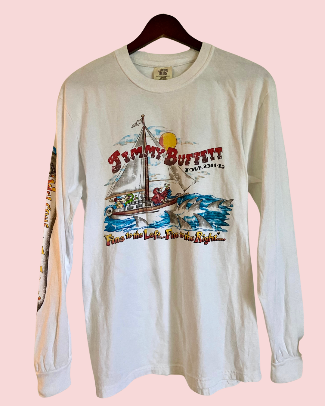 Jimmy Buffet "Welcome to Fin Land" Tour Long Sleeve T-Shirt
