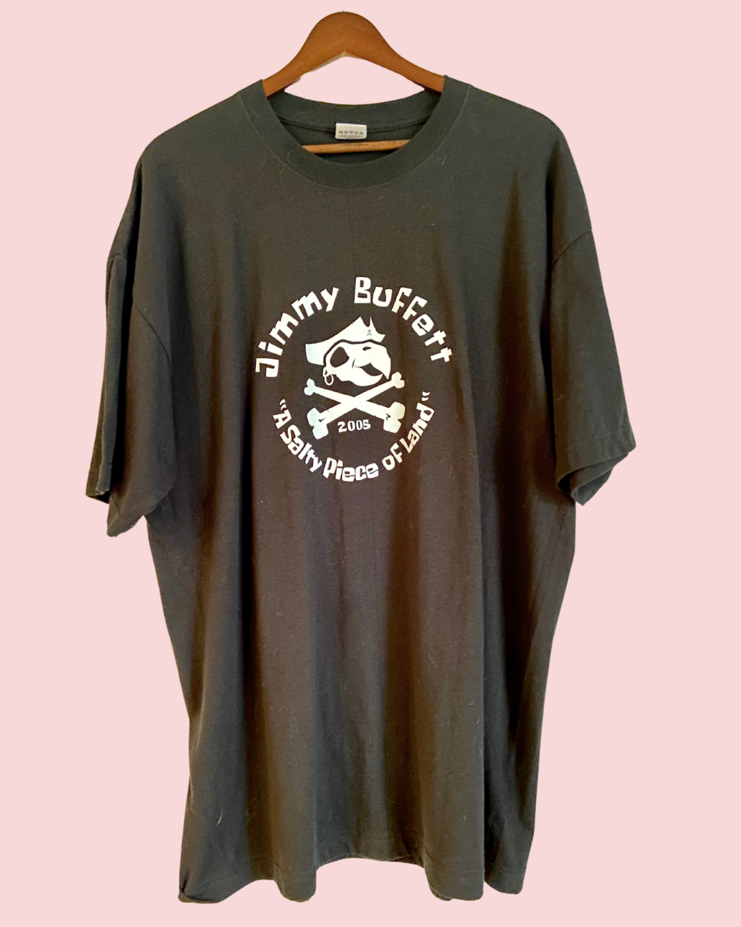 Jimmy Buffet "A Salty Piece of Land" 2005 Tour T-Shirt