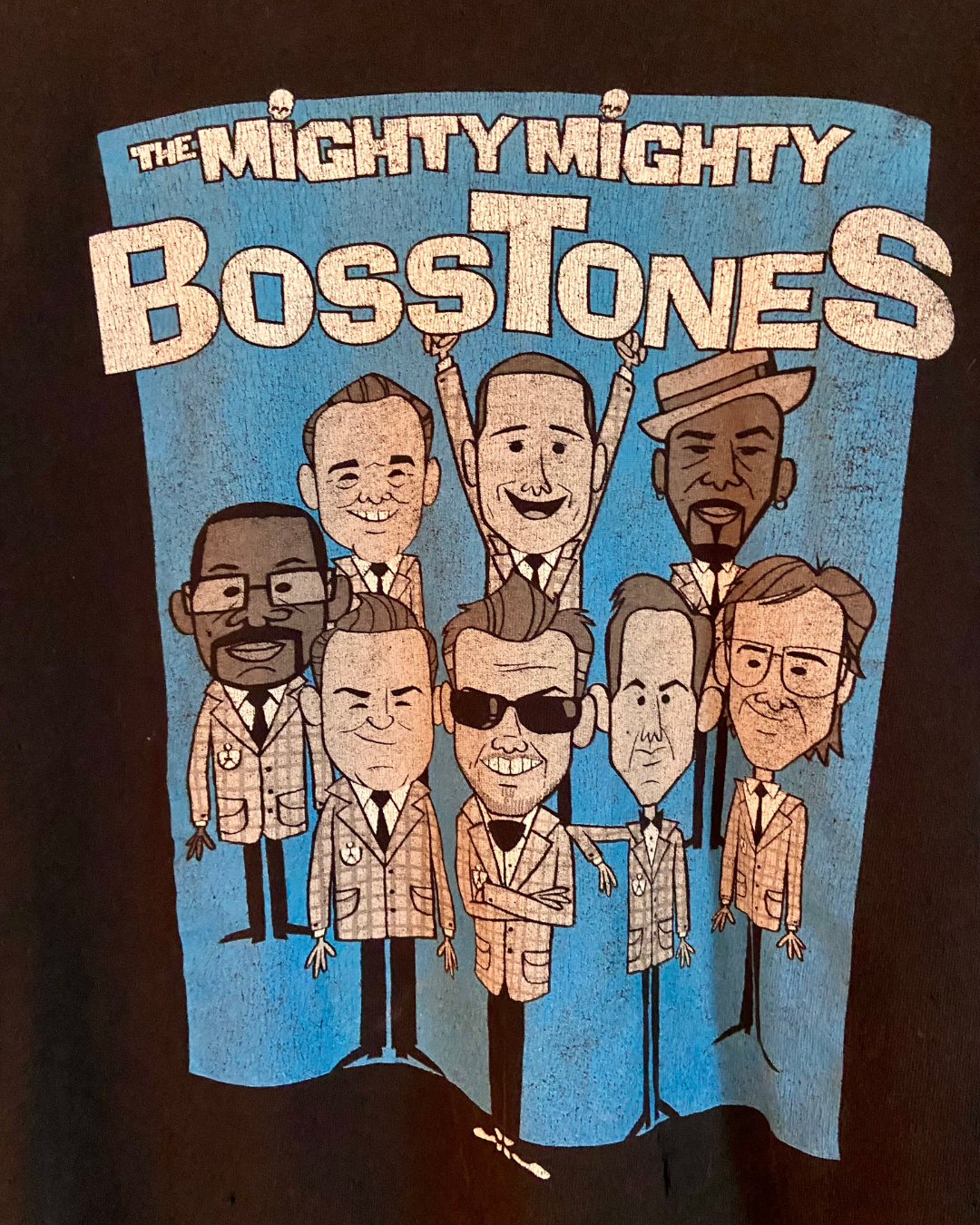 Mighty Mighty BossTones Tour T Shirt, Boston Summer 2014