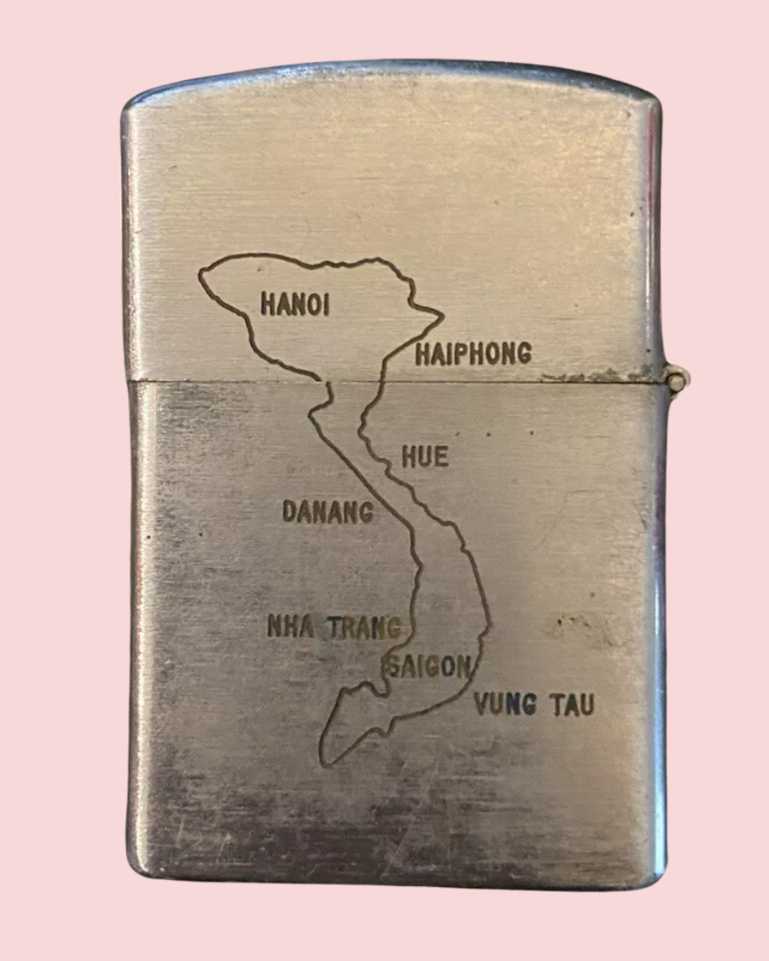 Vietnam War Zippo - Tan Son Nhut Airmens Open Mess 1967