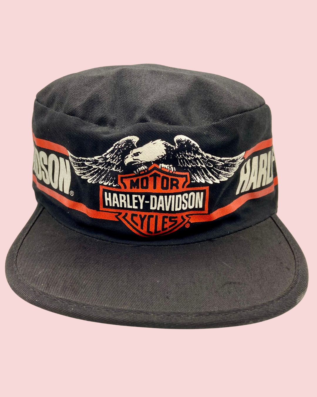 Vintage 1983 Harley Davidson Crowd Cap