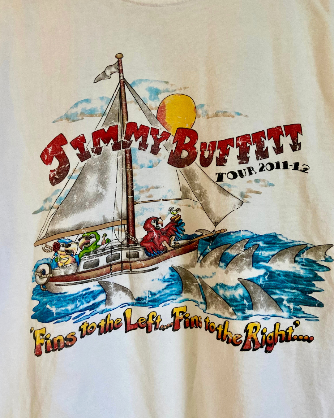 Jimmy Buffet "Welcome to Fin Land" Tour Long Sleeve T-Shirt