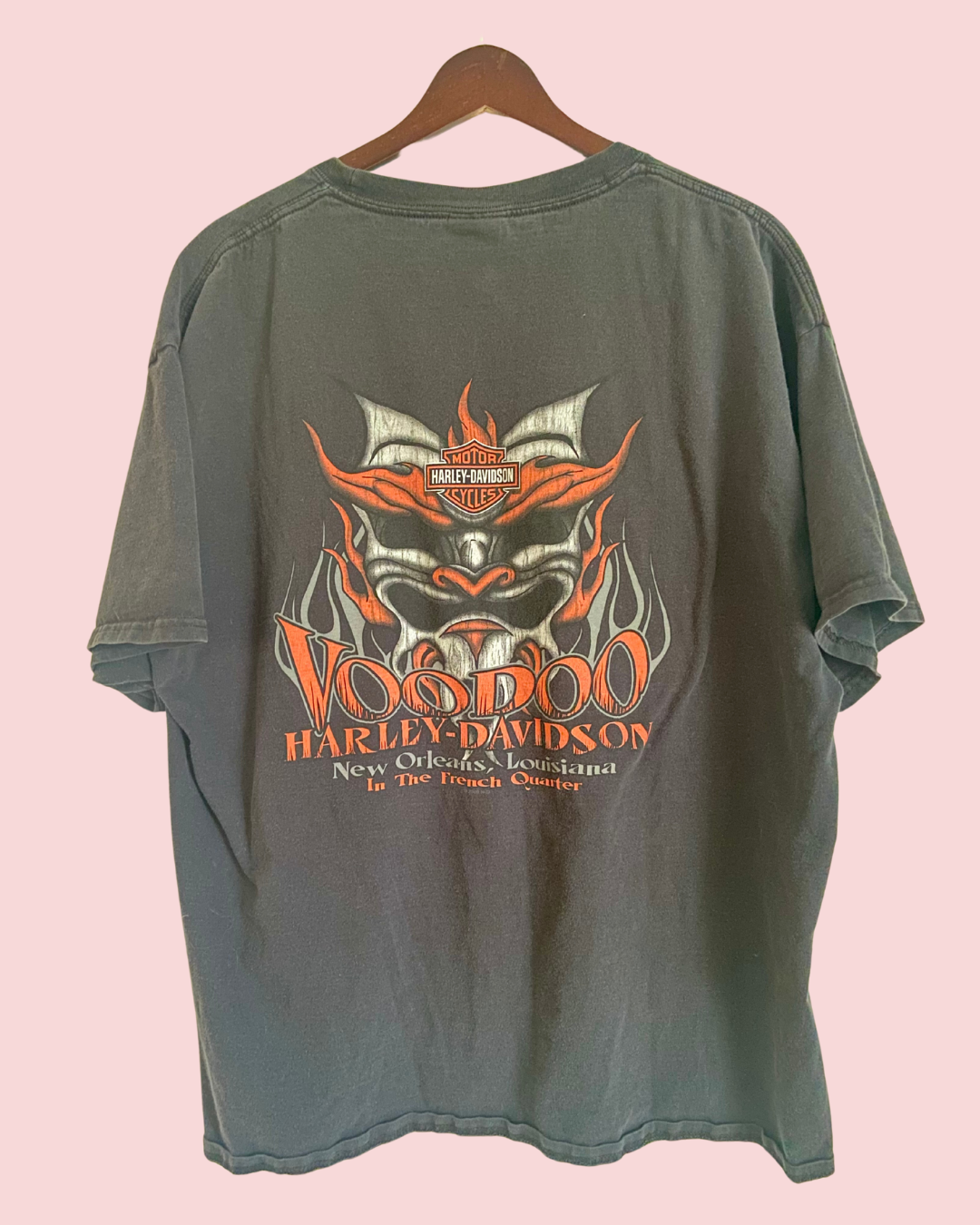 Harley Davidson T-shirt - Voodoo Harley Davidson New Orleans, LA