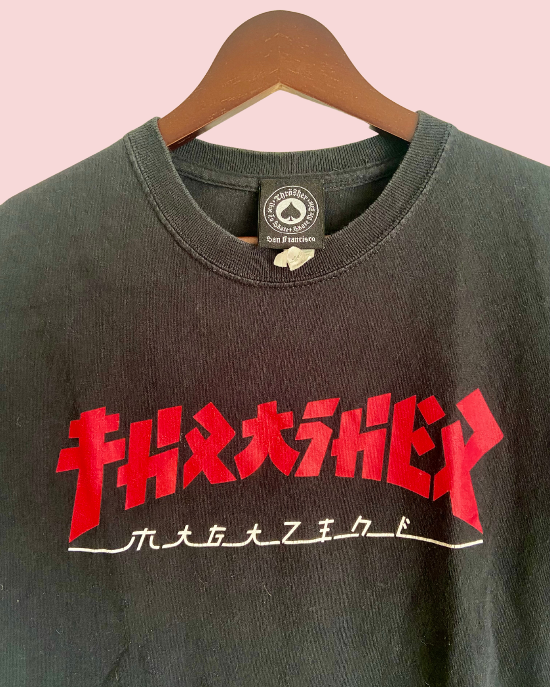 Thrasher Magazine Kanji Logo T-Shirt