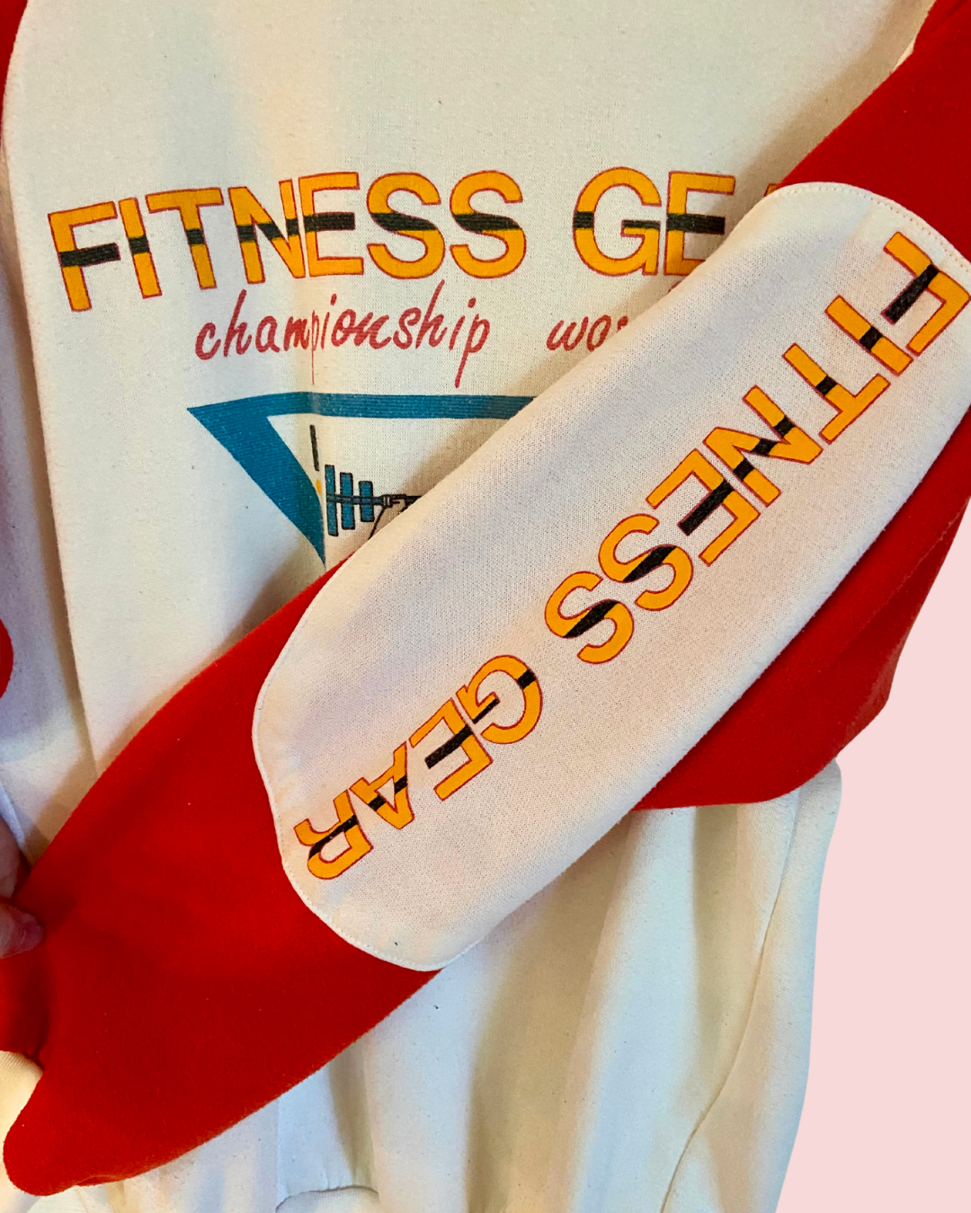 Vintage 90's Fitness Gear Championship Workout Crewneck Sweatshirt