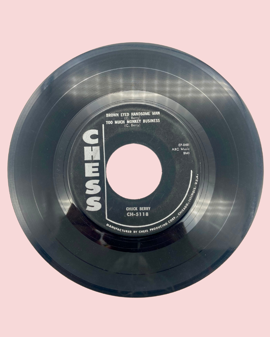 Chuck Berry - After School Session 7" - 45 Vinyl Record