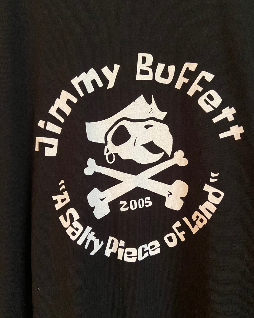 Jimmy Buffet "A Salty Piece of Land" 2005 Tour T-Shirt