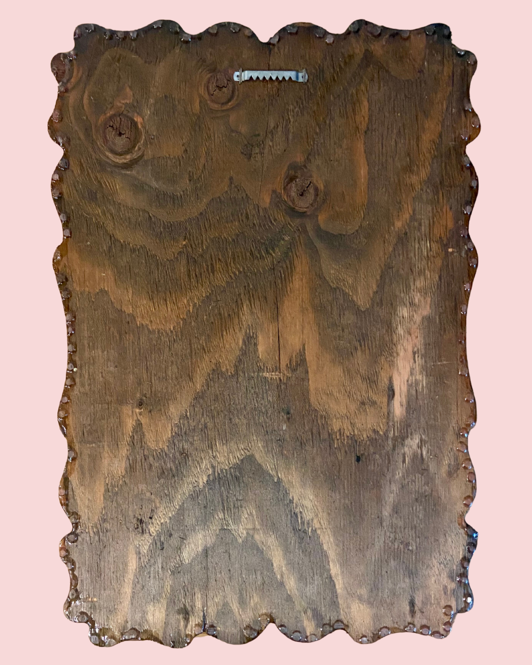 Vintage Jesus Epoxy Print on Wood