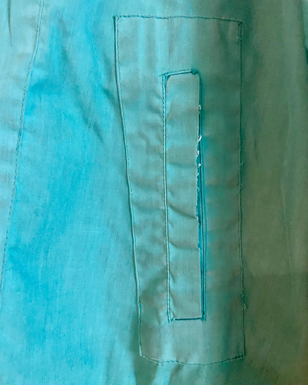 Vintage Rafael Teal and Purple Jacket