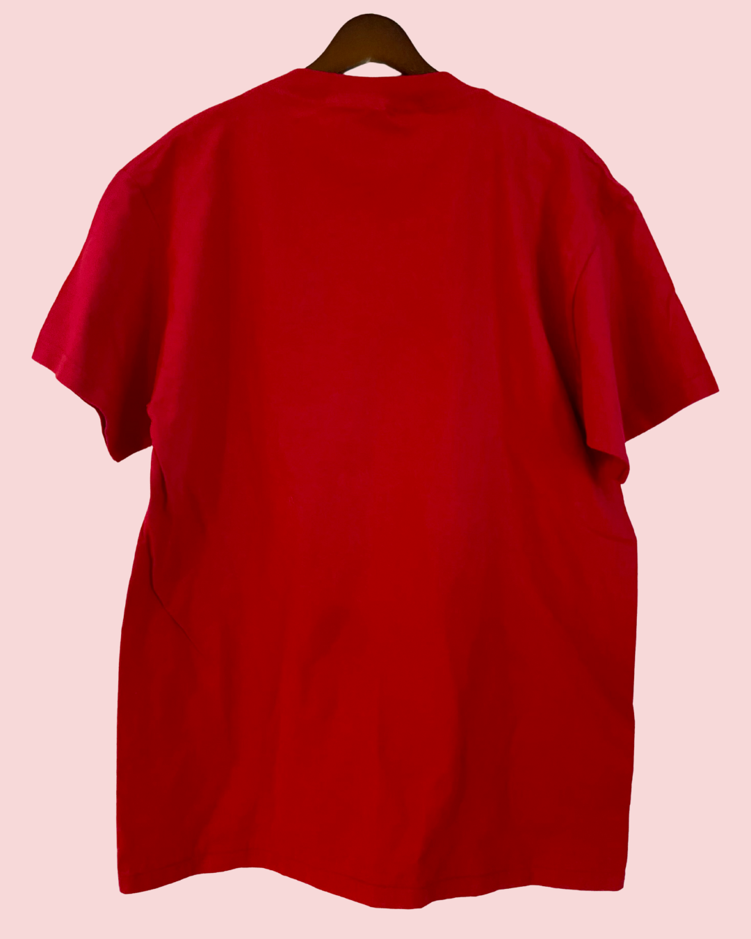 Boston University Embroidered Red T-Shirt