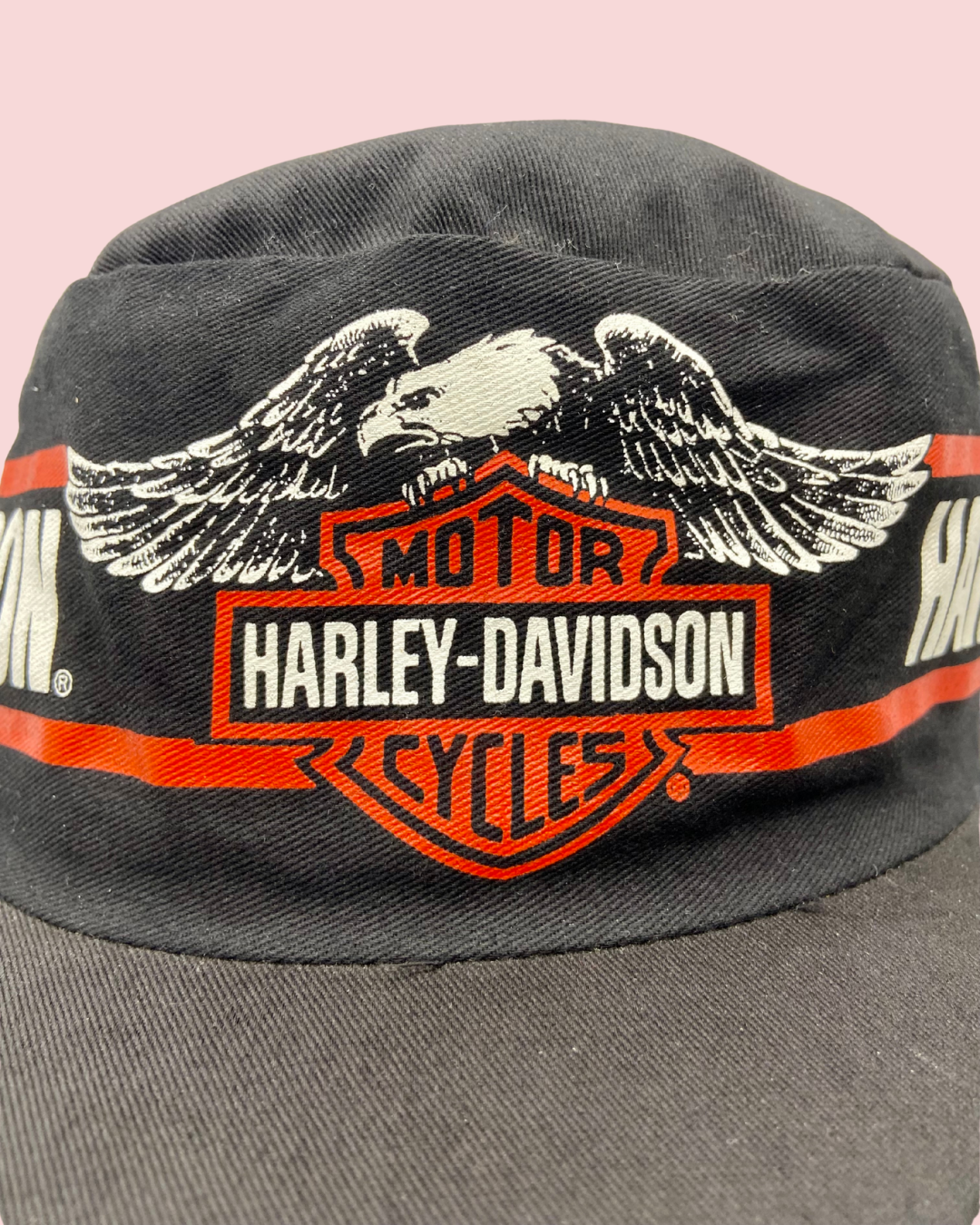 Vintage 1983 Harley Davidson Crowd Cap