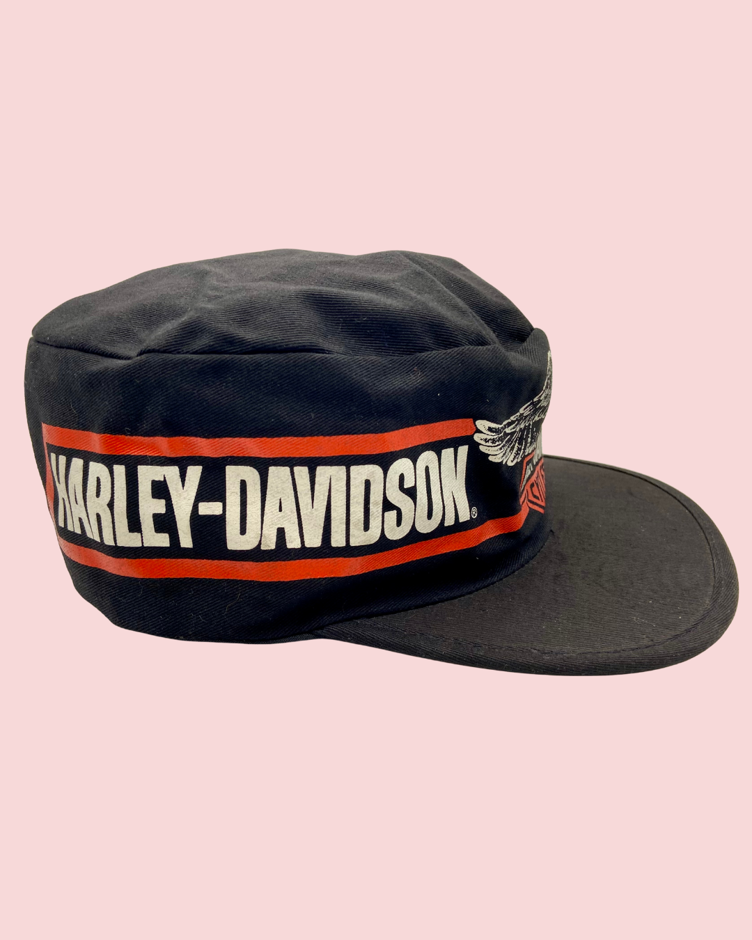 Vintage 1983 Harley Davidson Crowd Cap