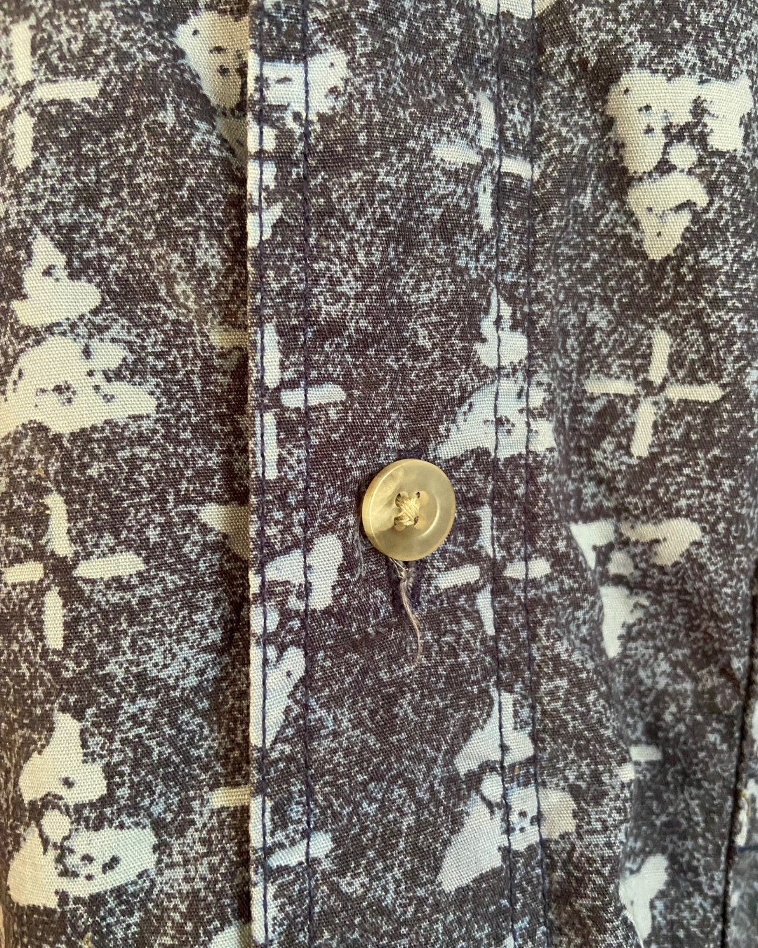 Woolrich Patterned Collard Short Sleeve Button Up Shirt