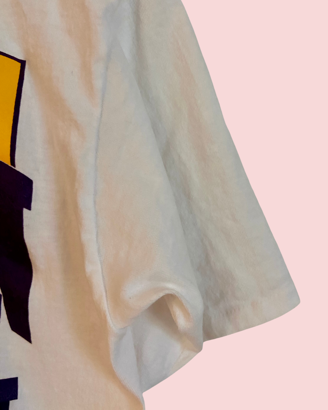 Vintage 90's Madison Basketball White Single-Stitch Pocket T-Shirt
