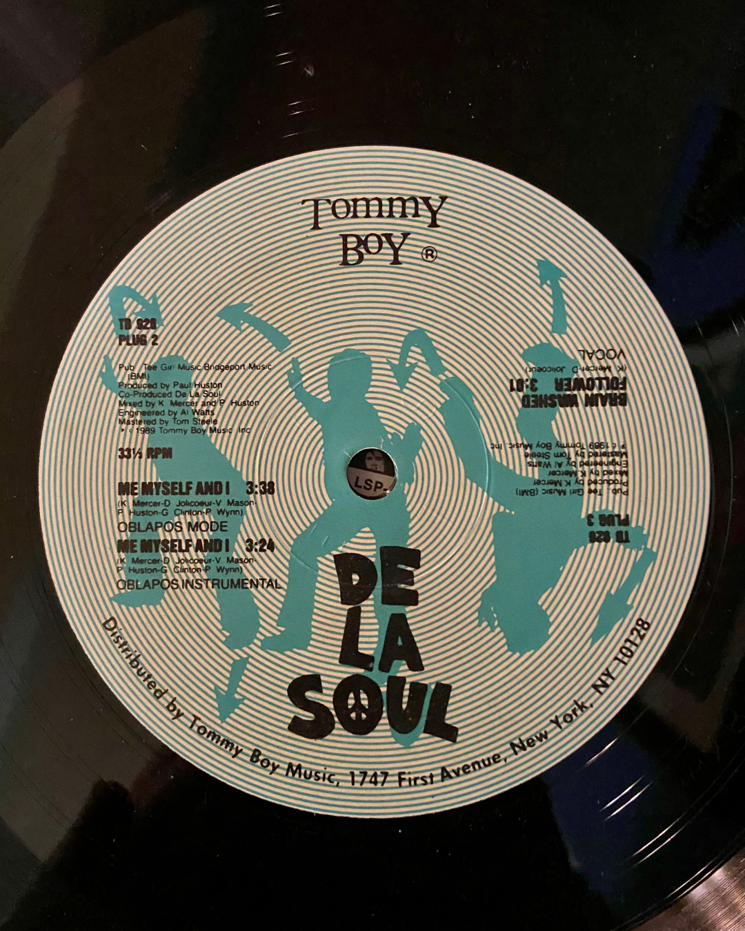 De La Soul "Me Myself and I" 3 Sided Pressing, Tommy Boy – TB 926