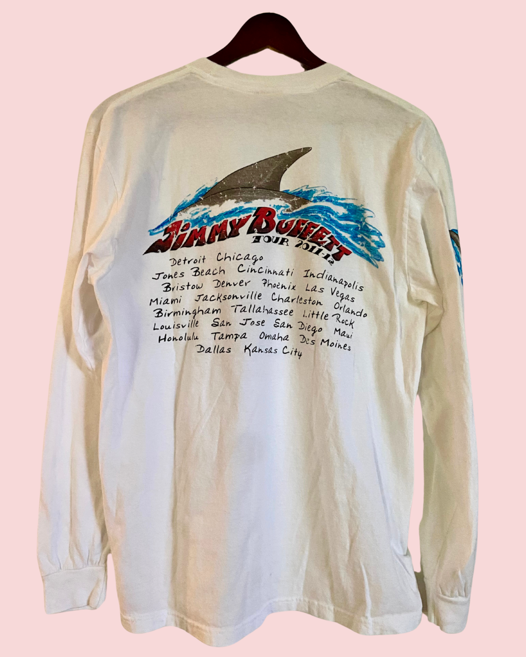 Jimmy Buffet "Welcome to Fin Land" Tour Long Sleeve T-Shirt