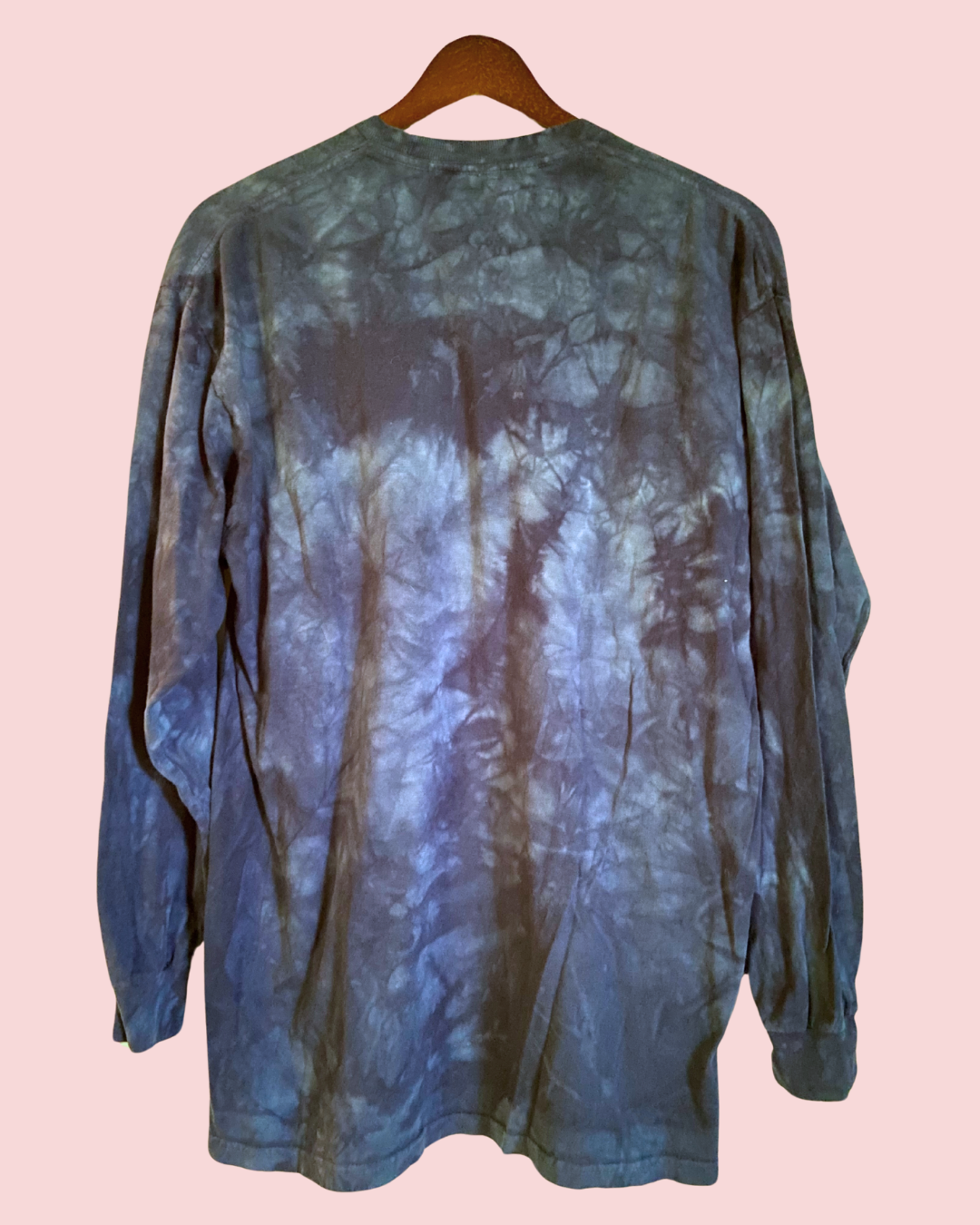 Painted Horse Tie Dye Long Sleeve T-Shirt