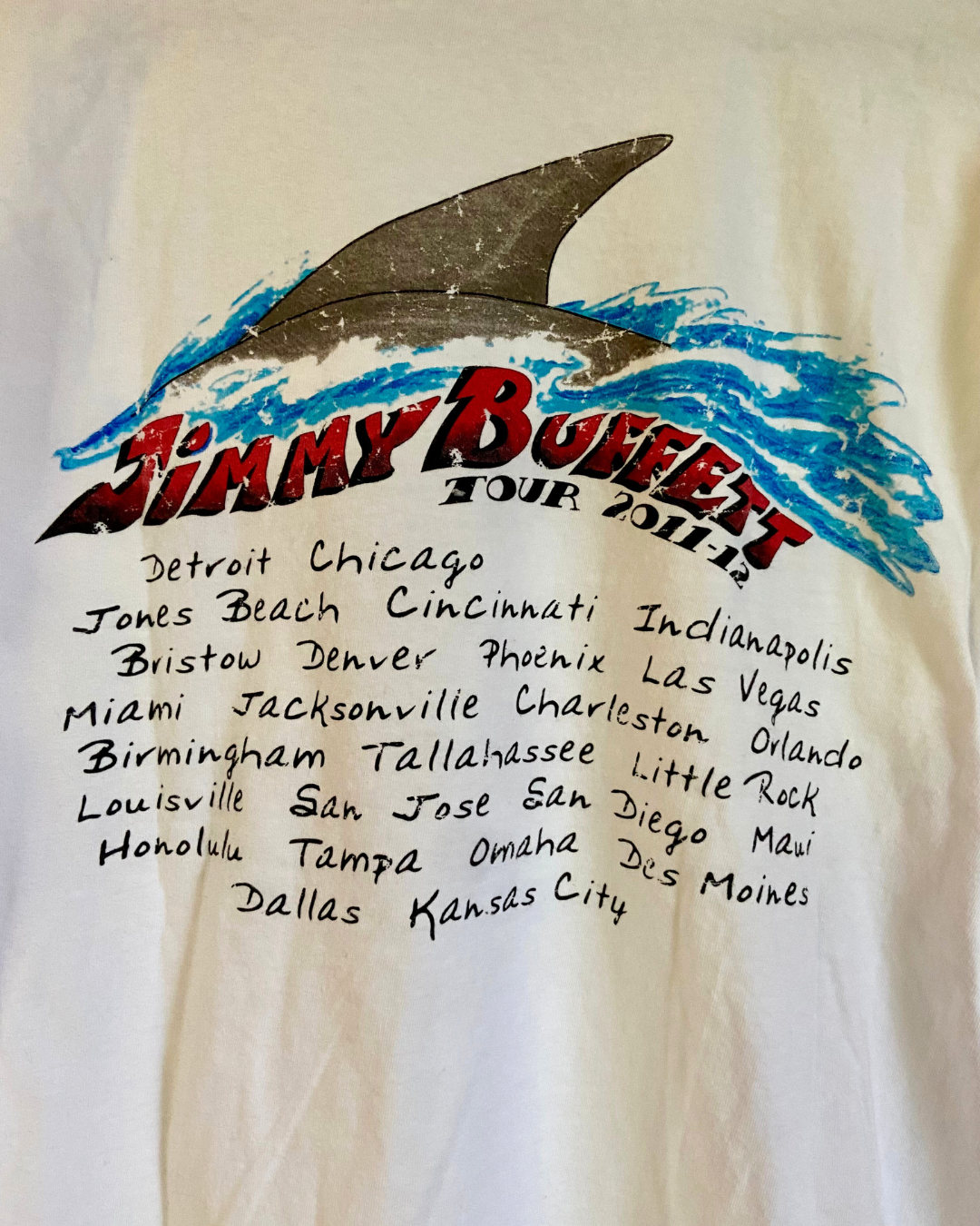 Jimmy Buffet "Welcome to Fin Land" Tour Long Sleeve T-Shirt