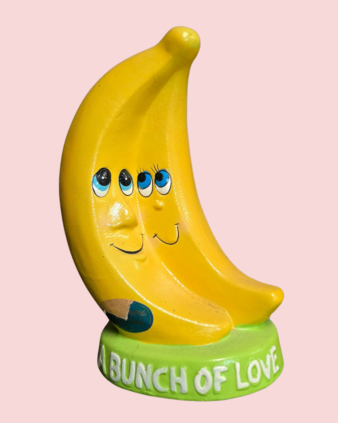 Vintage "Bunch of Love" Banana Bank