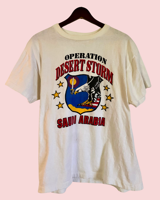 Vintage 90's Operation Desert Storm Single-Stitch T-shirt