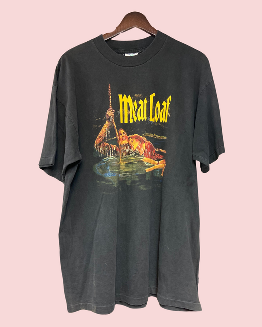 Vintage Single-stitch Meat Loaf "I'd Die For You" T shirt - Men's XL - Winterland Productions