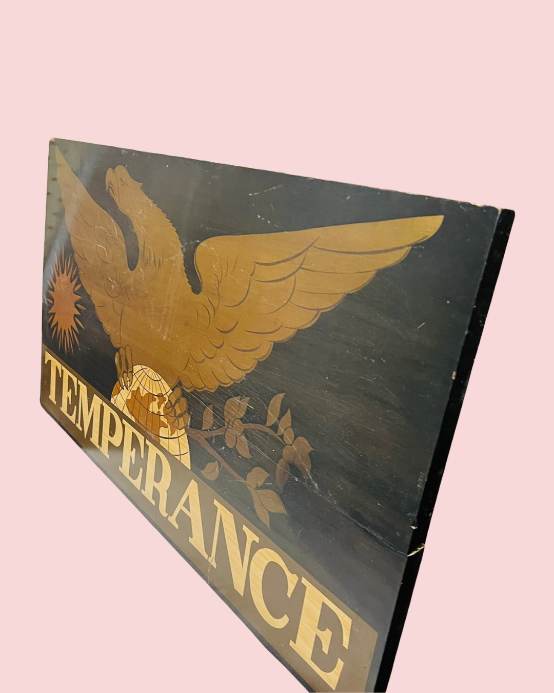 Temperance Movement Sign (Vintage Reproduction)
