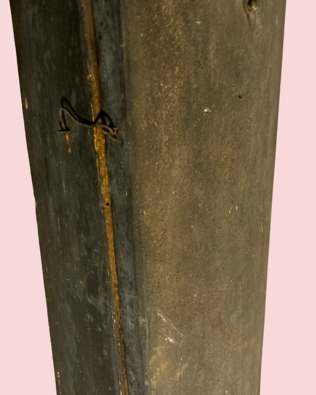Antique Hand-Carved Small Coffin/Case
