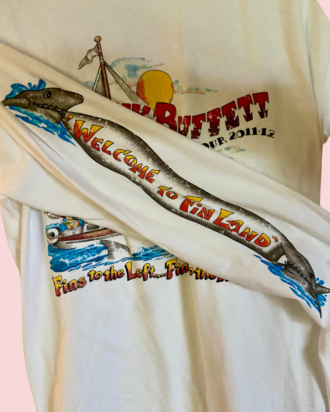 Jimmy Buffet "Welcome to Fin Land" Tour Long Sleeve T-Shirt