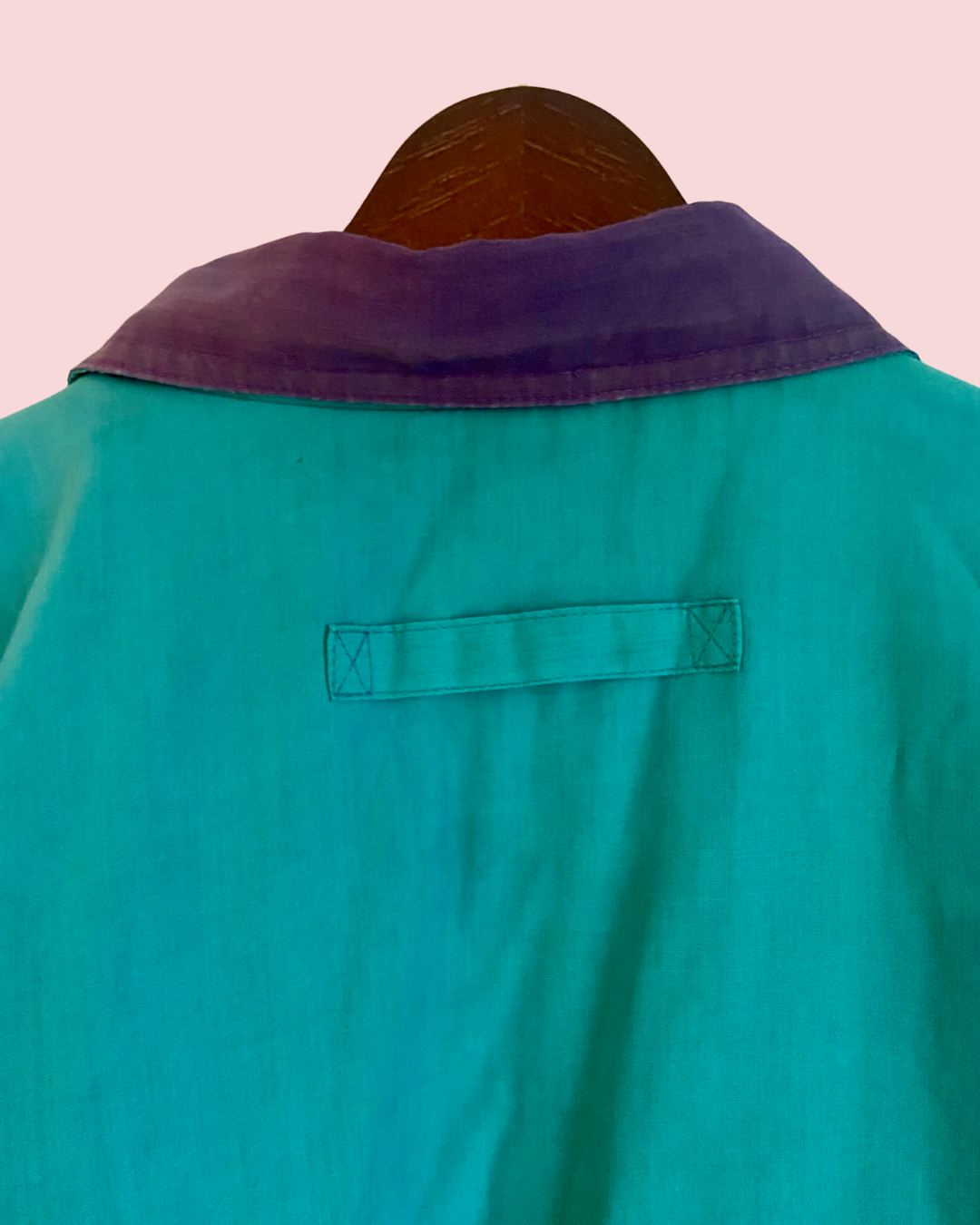 Vintage Rafael Teal and Purple Jacket