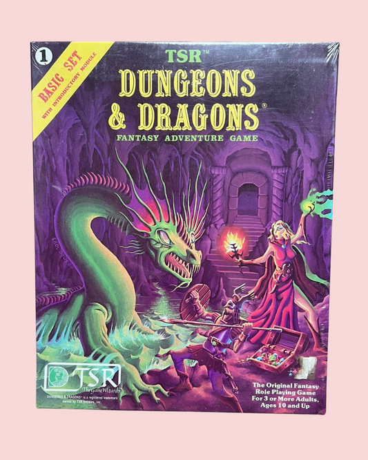 Dungeons & Dragons TSR Basic Set #1 1980 - Factory Sealed